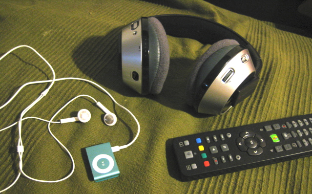 ipod cuffie e musica